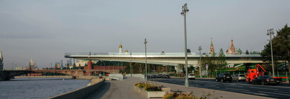 Парящий мост Зарядье