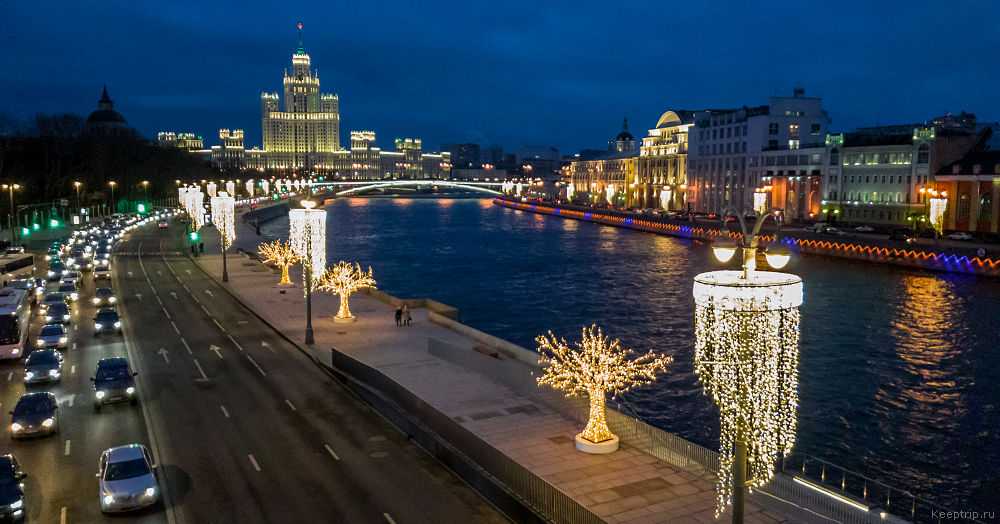 Парящий мост Зарядье